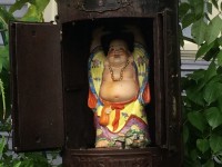 Buddha in water heater