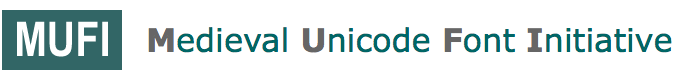 Medieval Unicode Font Initiative