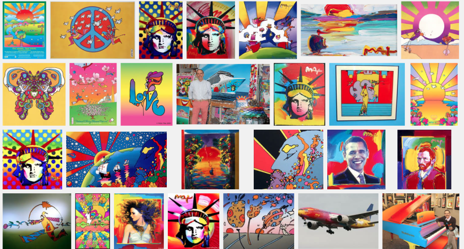 Peter Max Collage