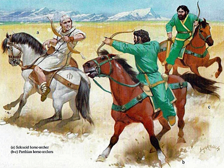 Seleucid-Parthian Wars Parthian Archers vs Seleucid