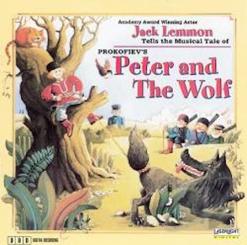 Peter and the Wolf Record Album Covers.