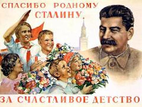 Thank you, Comrade Stalin, for our Happy