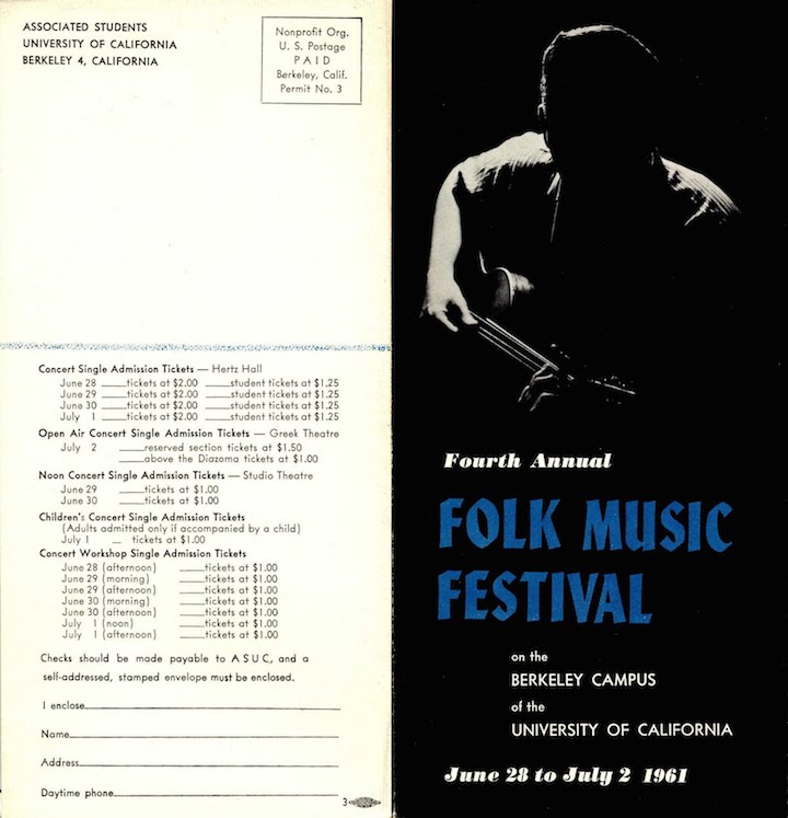 Berkeley Folk 1961-1