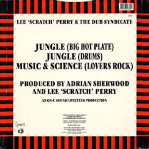 Lee-Perry-And-Dub-Syndicate-Jungle-Big-Hot-Plate-Jungle-Drums-Music-And-Science-Lovers-Rock-PICTURE-SLEEVE