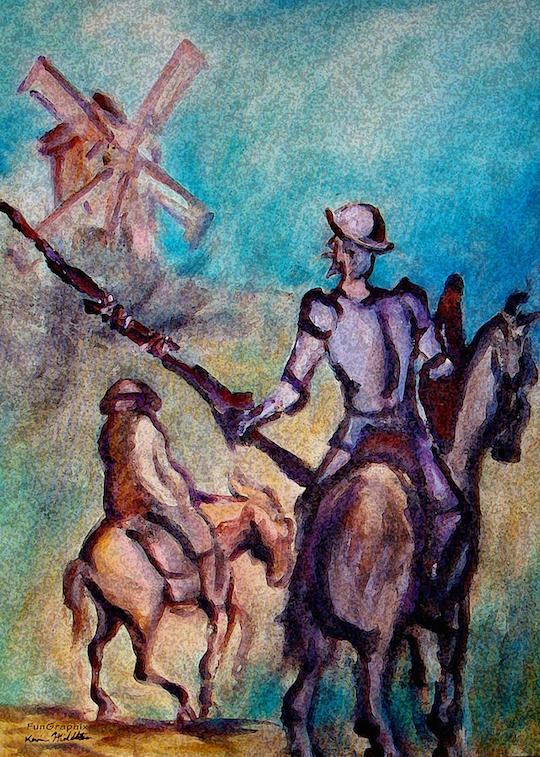 don-quixote-with-windmill-kevin-middleton