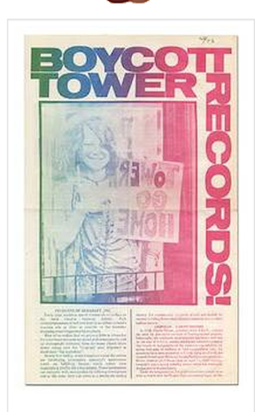 Leopolds - Boycott Tower Poster