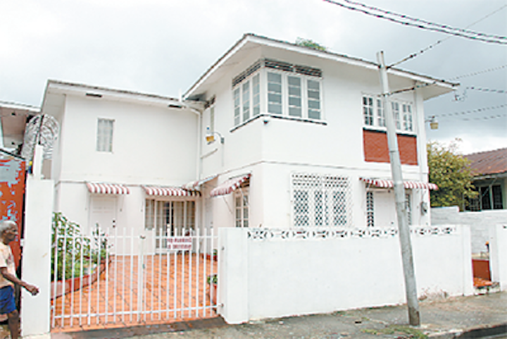 V.S. Napial's house, Nepaul Street, St. james, Trinidad