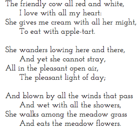 Robert Louis Stevenson A Child's Garden of Verses