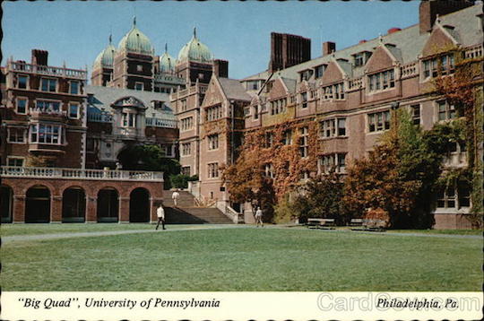 University of Pennsylvania - Big Quad Men's Dormitories Philadelphia