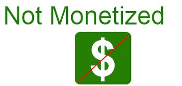 not monetized click to provide commercial rights