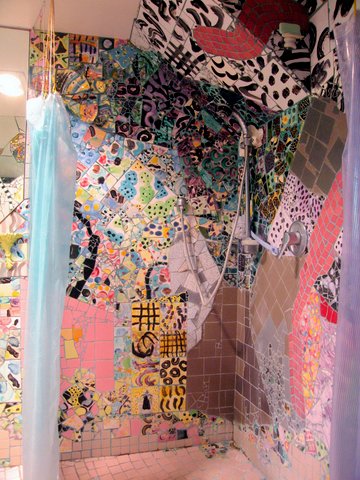 Bathroom mosaic
