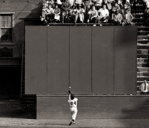 willie mays famous catch