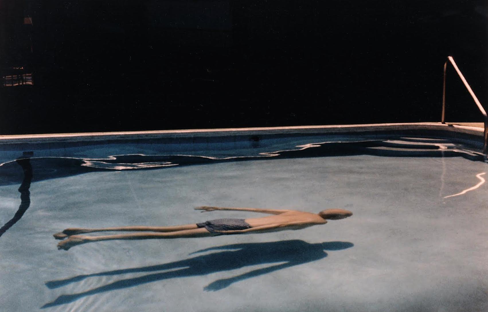 Paul in pool by Mappie Seabury. Photo courtesy John Seabury