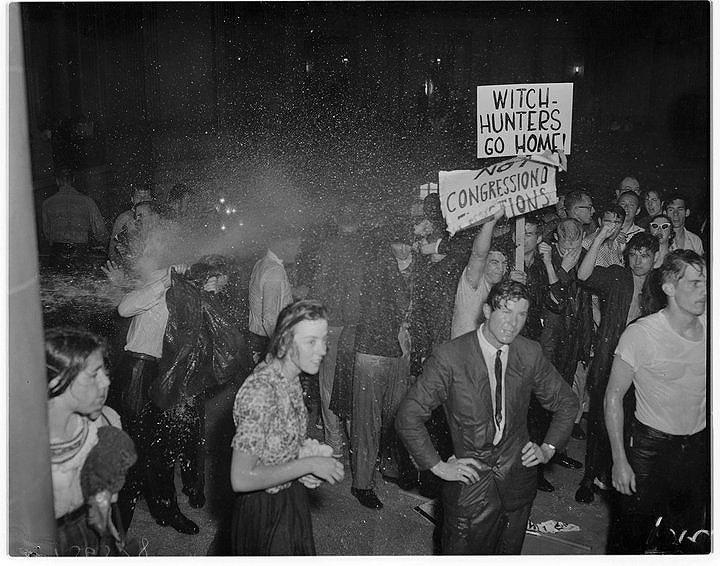 Riot-at-City-Hall-Un-American-Activities-hearing-May-13-1960